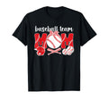 Baseball Team Mom Baseball Team Mama T-Shirt - Minimalist Print for Adults - T-Shirt, Sweatshirt, Hoodie