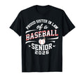 Proud Sister Law 2026 Baseball Senior T-Shirt - Novelty Apparel for Adults - T-Shirt, Sweatshirt, Hoodie