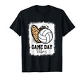 Bleached Volleyball Game Day Vibes T-Shirt - Streetwear Style Unisex - T-Shirt, Sweatshirt, Hoodie
