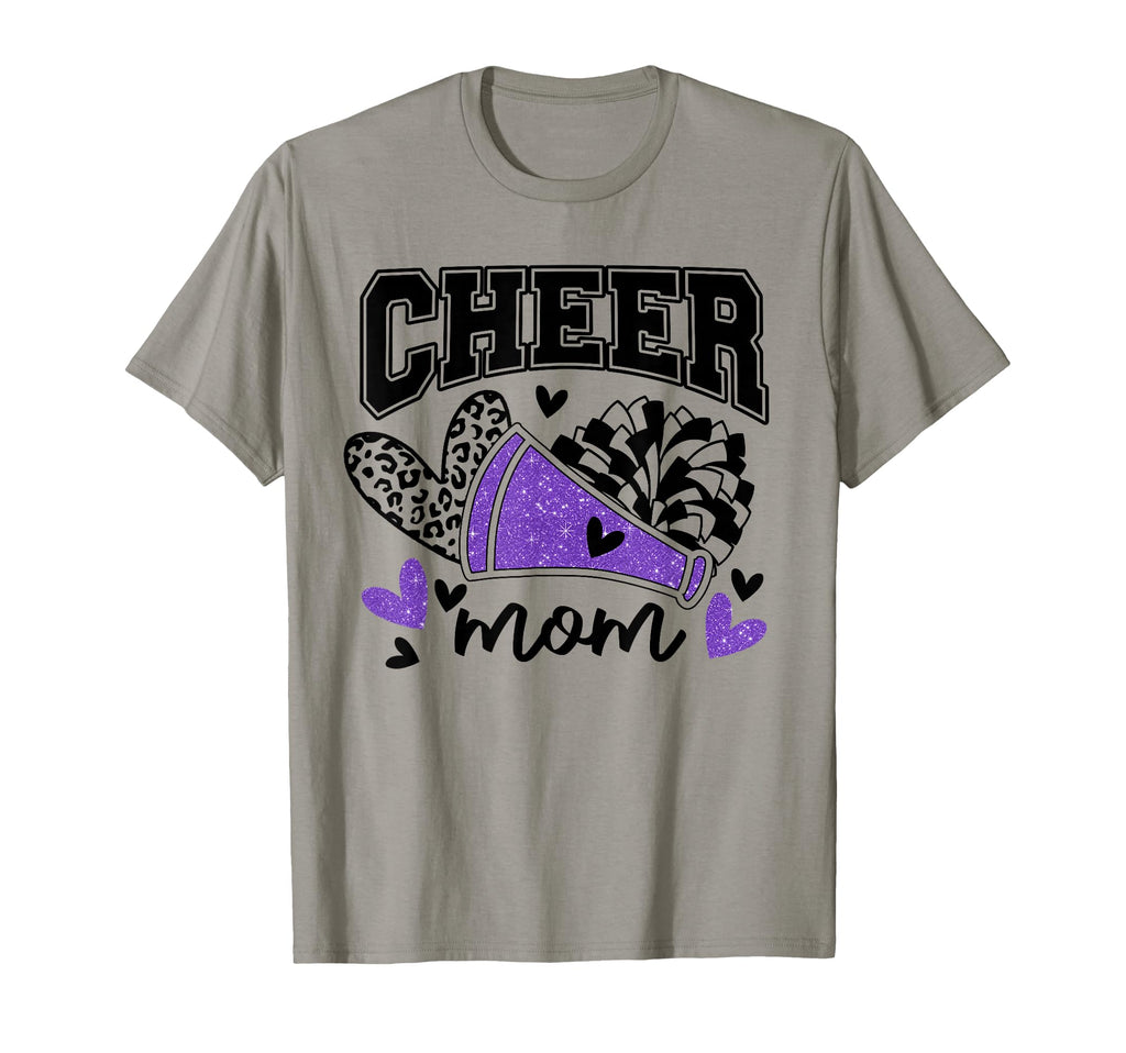 Cheer Mom Biggest Fan Cheerleader T-Shirt - Streetwear Style for Adults - T-Shirt, Sweatshirt, Hoodie