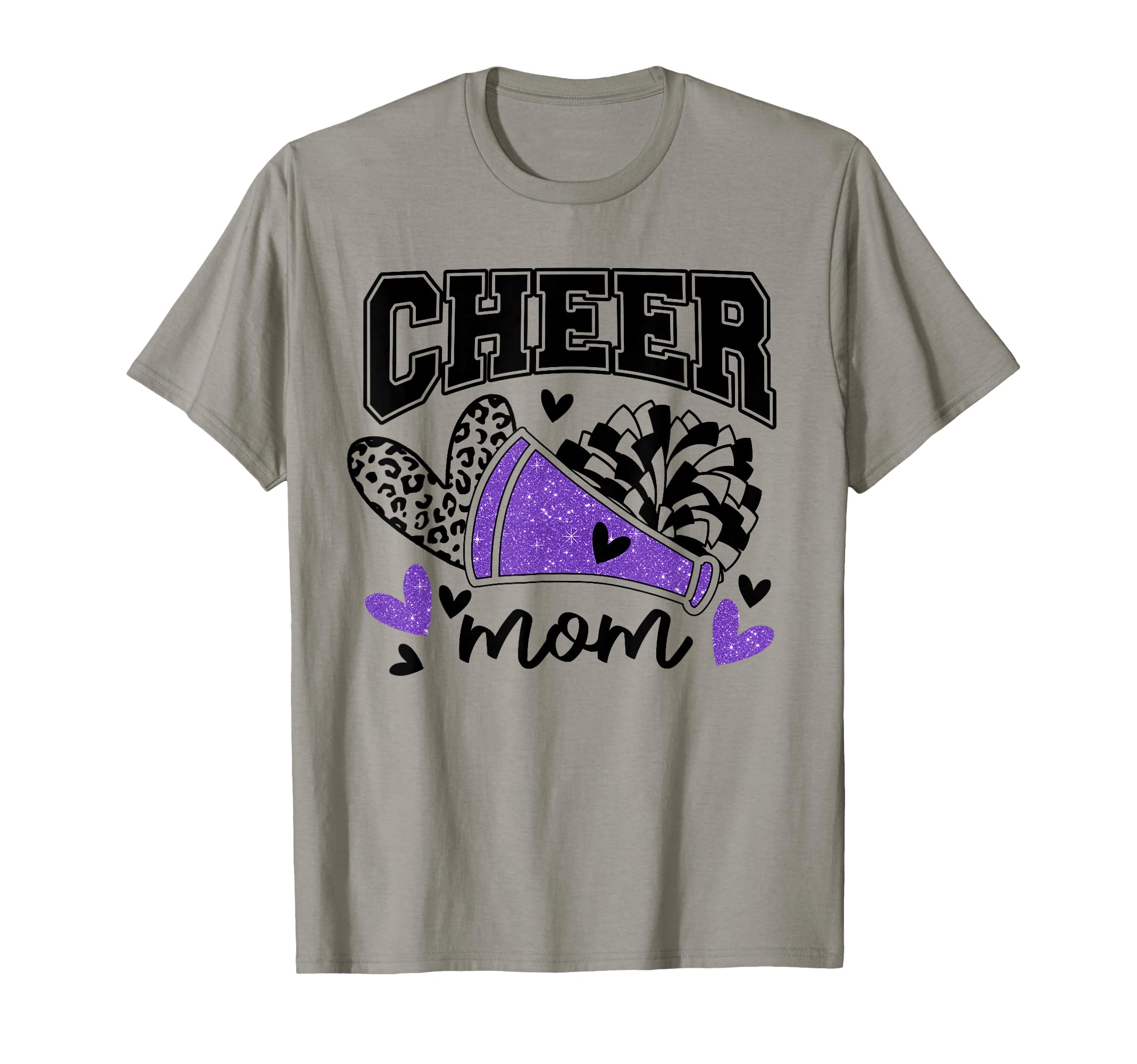 Cheer Mom Biggest Fan Cheerleader T-Shirt - Streetwear Style for Adults - T-Shirt, Sweatshirt, Hoodie