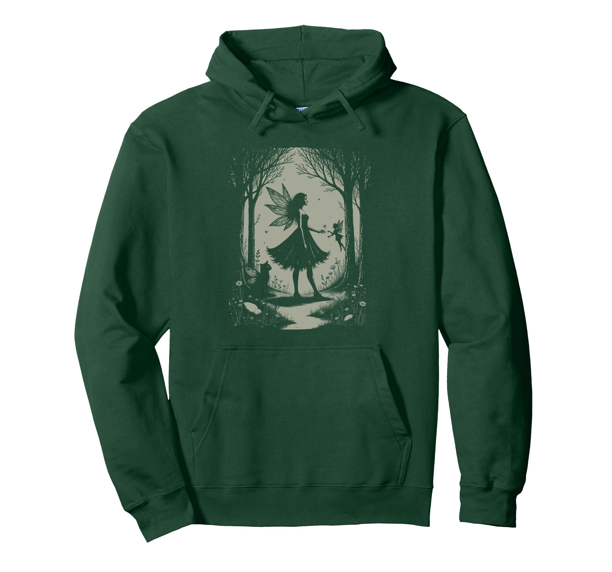 Y2K Fairycore Floral Moth Aesthetic Hoodie - Minimalist Print for Adults - T-Shirt, Sweatshirt, Hoodie