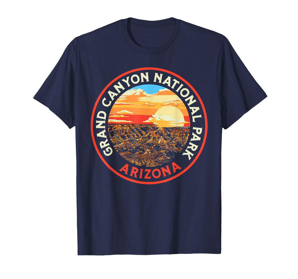 Grand Canyon National Park 80S T-Shirt - Graphic Print Men Women - T-Shirt, Sweatshirt, Hoodie