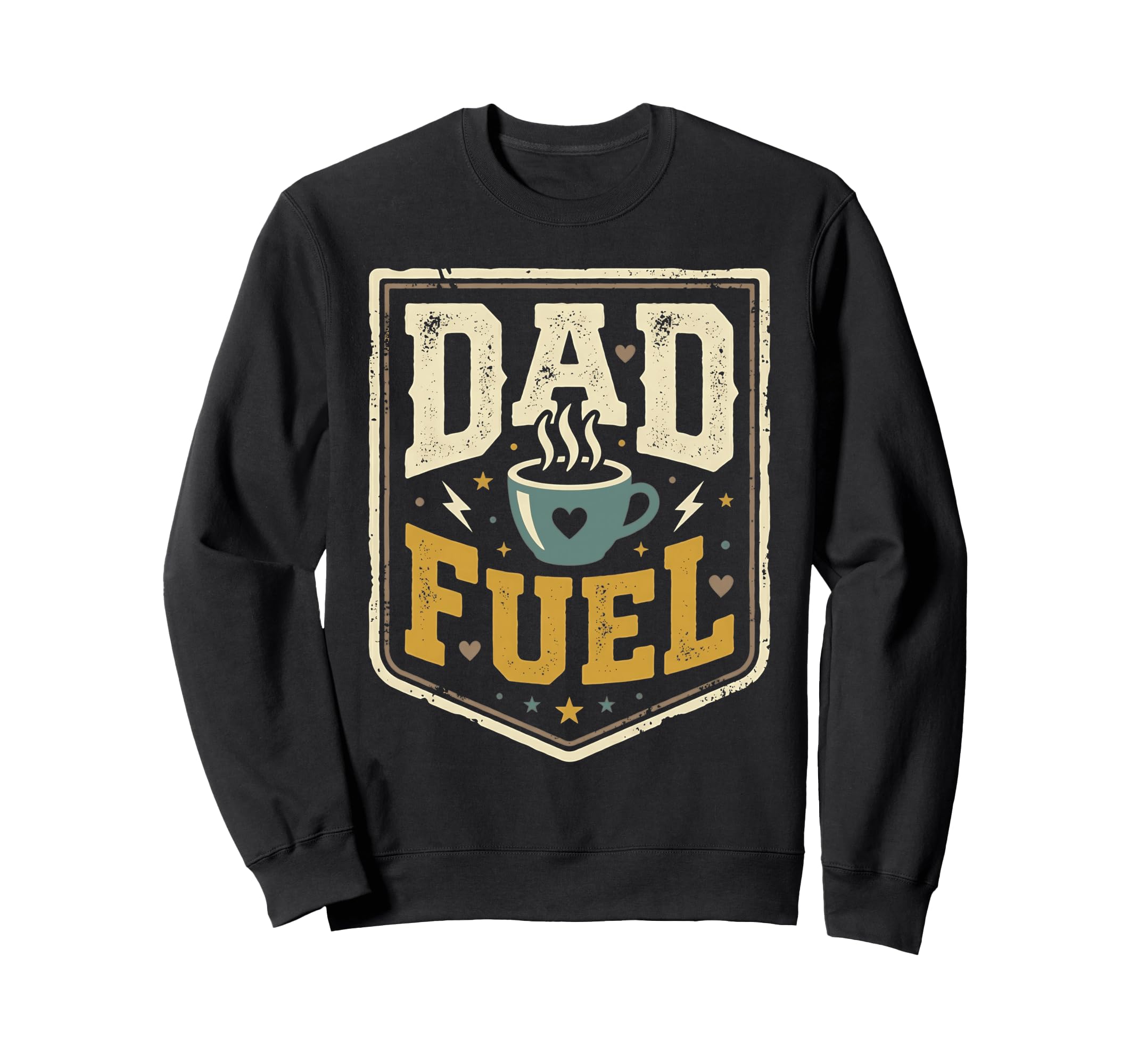 Dad Fuel Fathers Day Sweatshirt - Graphic Print Unisex - T-Shirt, Sweatshirt, Hoodie