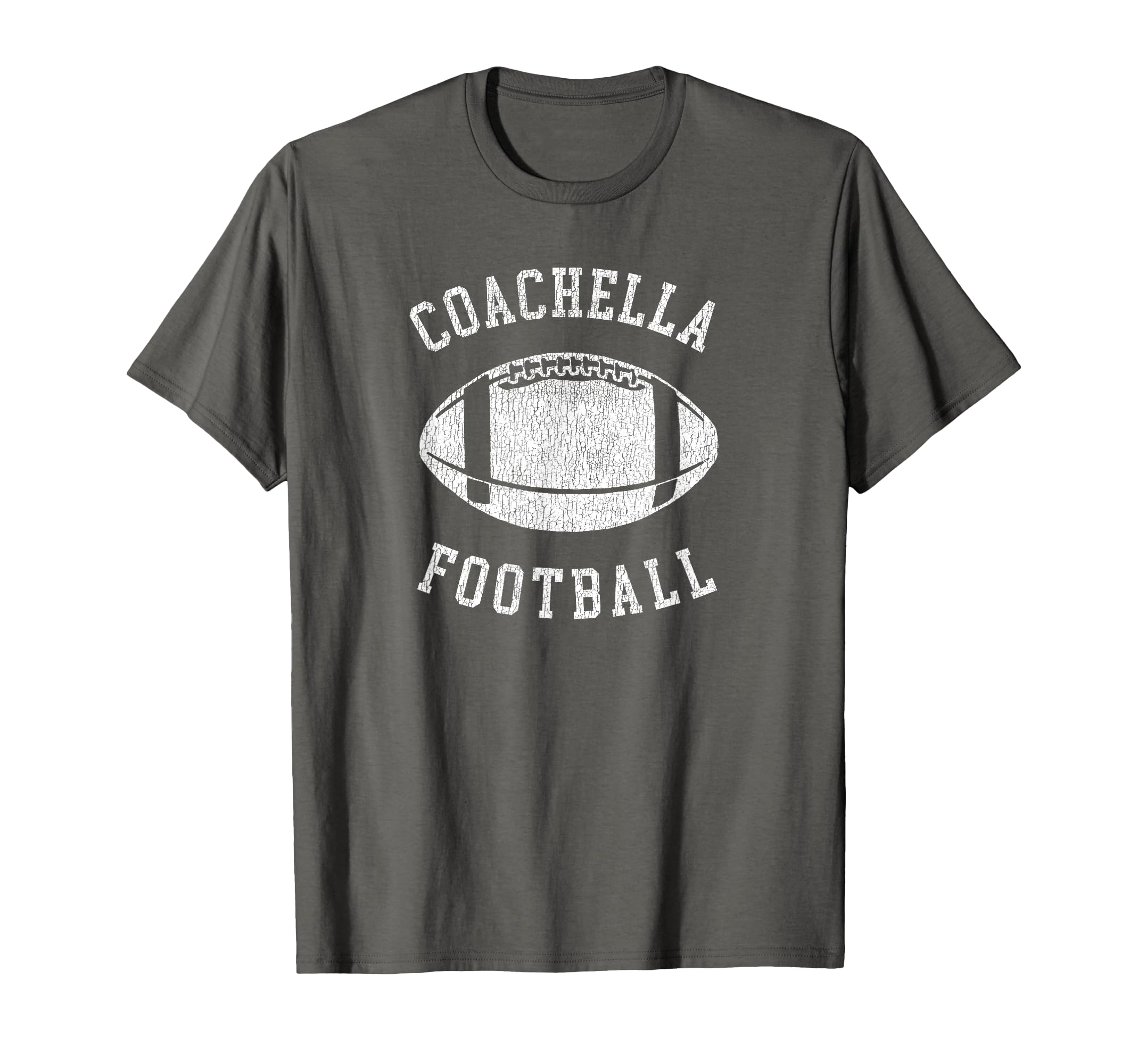 Coachella Football Distressed 80S T-Shirt - Fun Novelty Design for Adults - T-Shirt, Sweatshirt, Hoodie