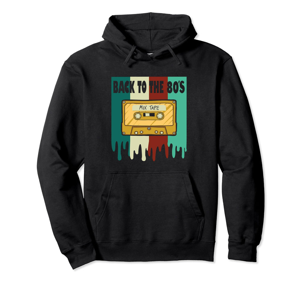 Oldschool Cassette Tape 80S 90S Cassette Hoodie - Unique Graphic Men Women - T-Shirt, Sweatshirt, Hoodie