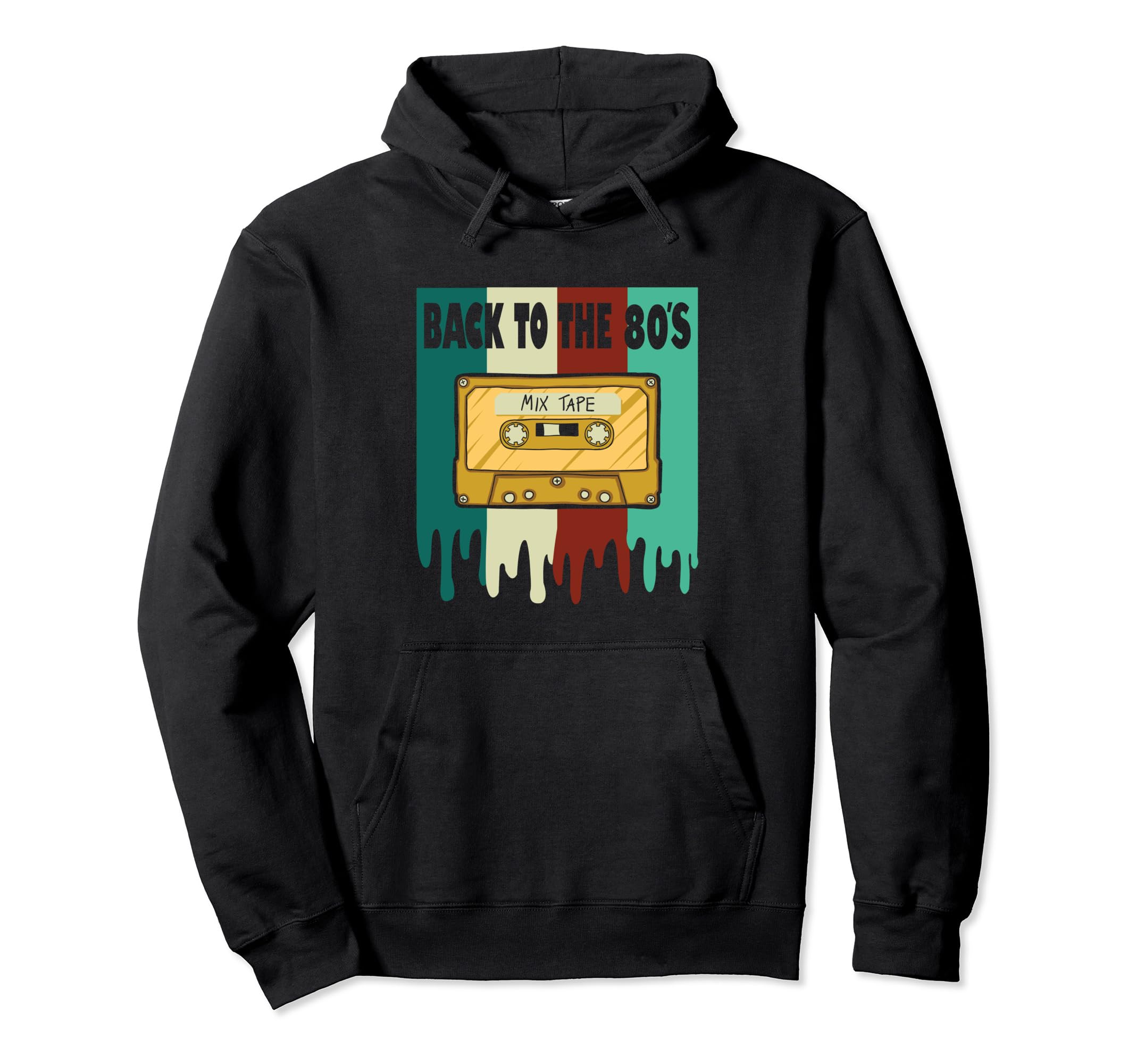 Oldschool Cassette Tape 80S 90S Cassette Hoodie - Unique Graphic Men Women - T-Shirt, Sweatshirt, Hoodie