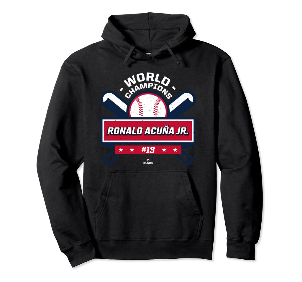 World Champions Ronald Acuna Jr Mlb Players Hoodie - Graphic Print Unisex - T-Shirt, Sweatshirt, Hoodie