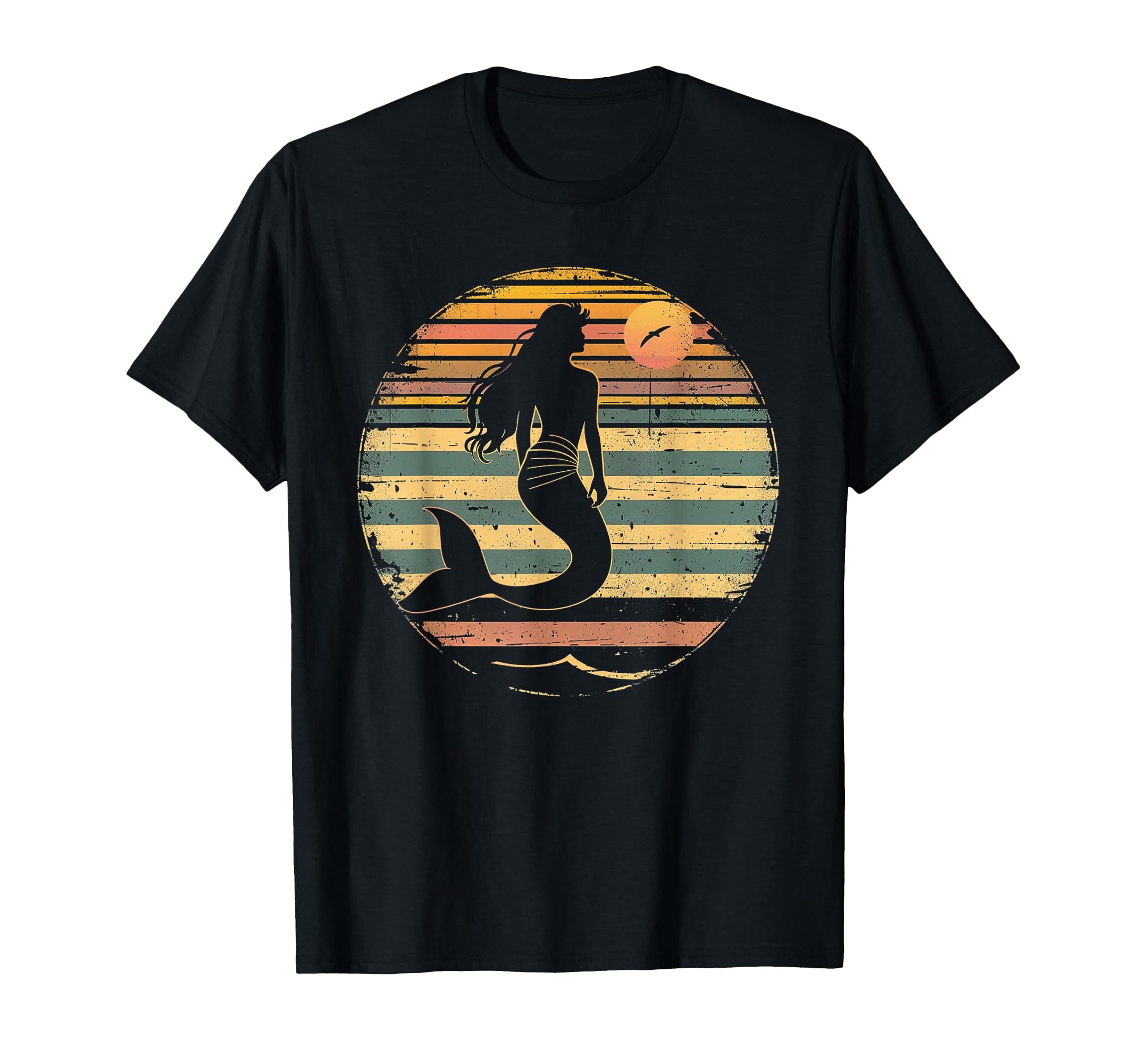 Mermaid 70S 80S T-Shirt - Unique Graphic for Adults - T-Shirt, Sweatshirt, Hoodie