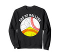 Dad Ballers Funny Baseball Sweatshirt - Custom Art Print for Adults - T-Shirt, Sweatshirt, Hoodie