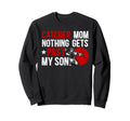 Baseball Catcher Mom Proud Mama Sweatshirt - Graphic Print Men Women - T-Shirt, Sweatshirt, Hoodie