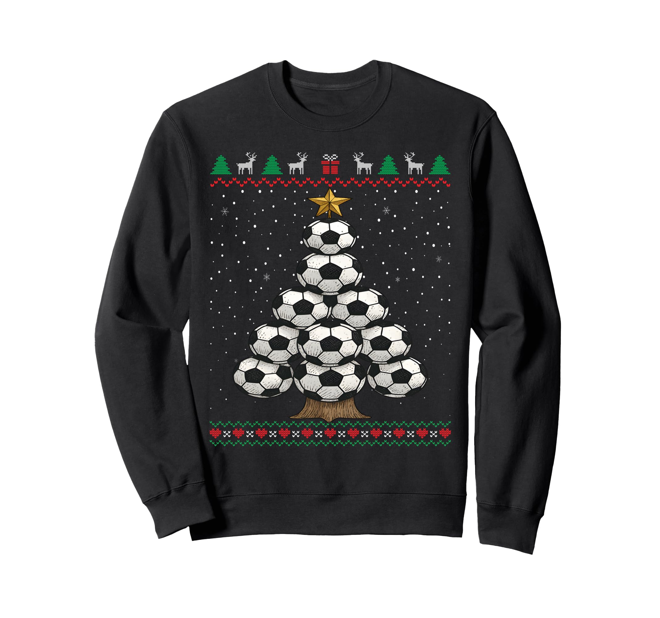 Soccer Tree Funny Ugly Sweatshirt - Novelty Apparel for Adults - T-Shirt, Sweatshirt, Hoodie