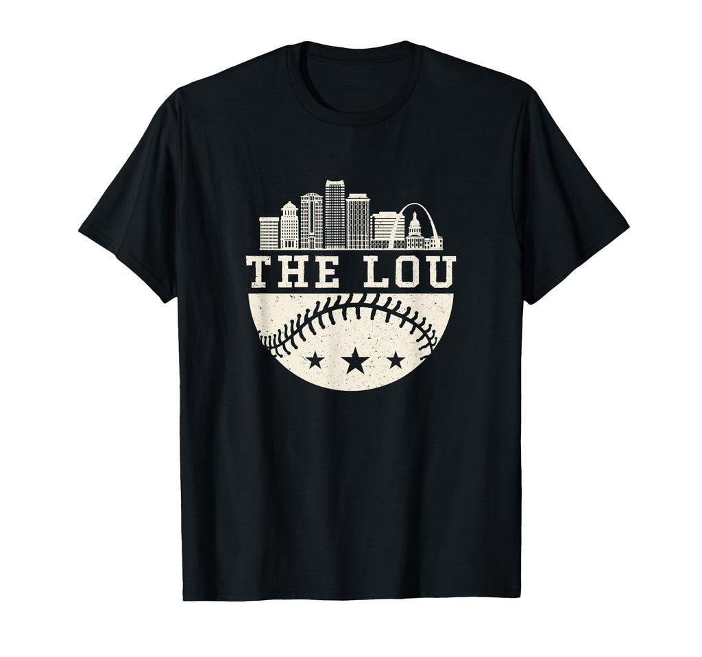Baseball Season St Louis Lou Fan T-Shirt - Fun Novelty Design Unisex - T-Shirt, Sweatshirt, Hoodie