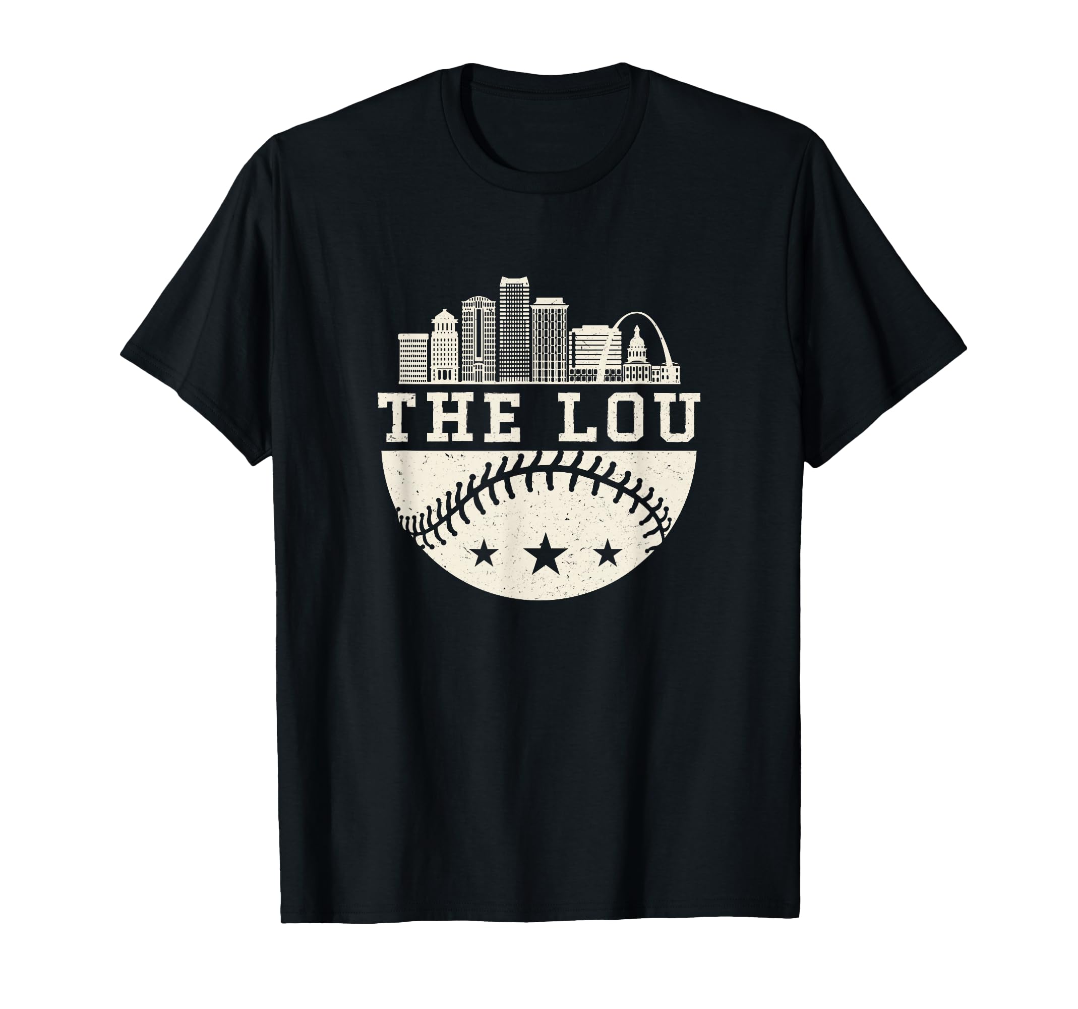 Baseball Season St Louis Lou Fan T-Shirt - Fun Novelty Design Unisex - T-Shirt, Sweatshirt, Hoodie