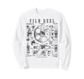 Cinematography Movie Film Reel Camera Sweatshirt - Trendy Graphic Unisex - T-Shirt, Sweatshirt, Hoodie