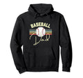Baseball Dad Fun Hoodie - Streetwear Style for Adults - T-Shirt, Sweatshirt, Hoodie