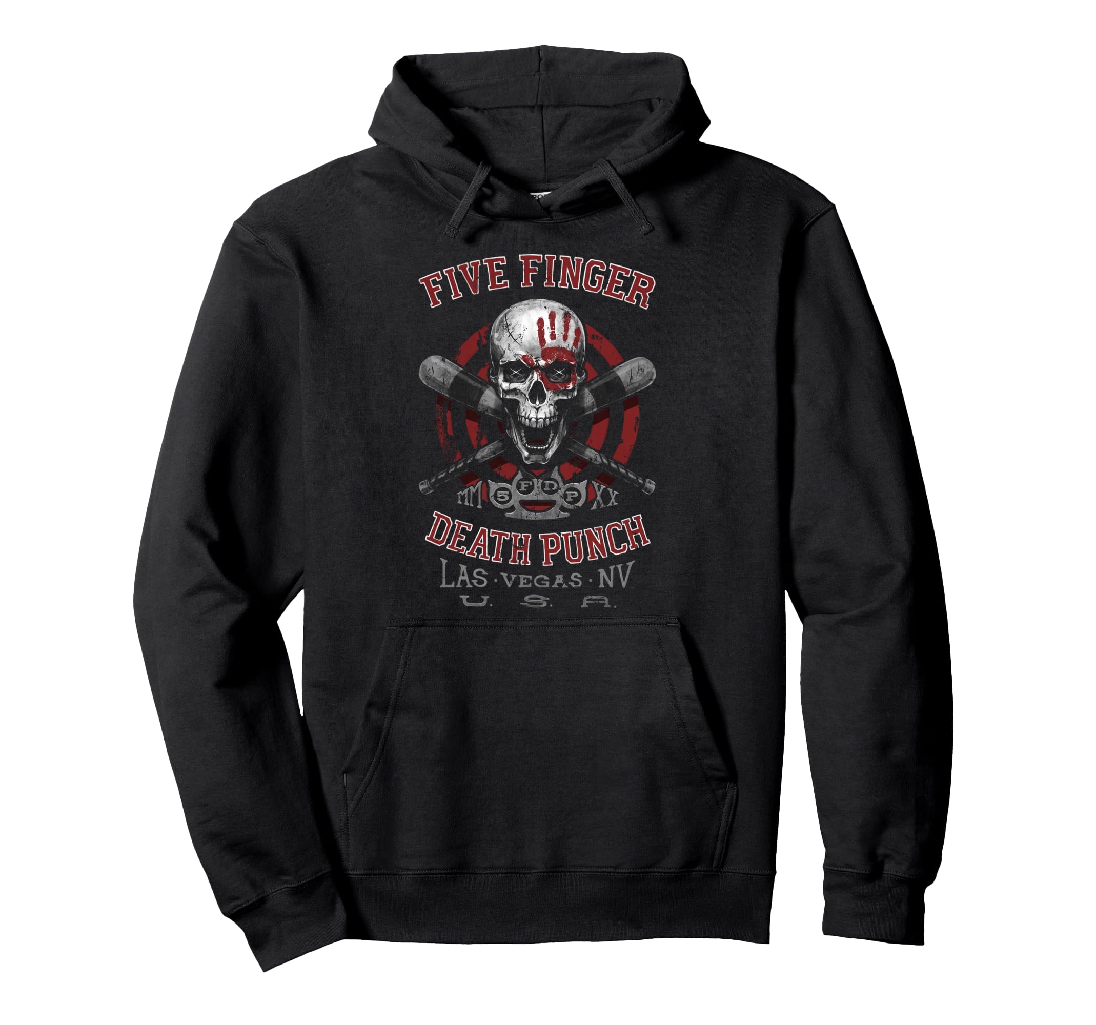 5Fdp Baseball Skull Hoodie - Novelty Apparel Men Women - T-Shirt, Sweatshirt, Hoodie