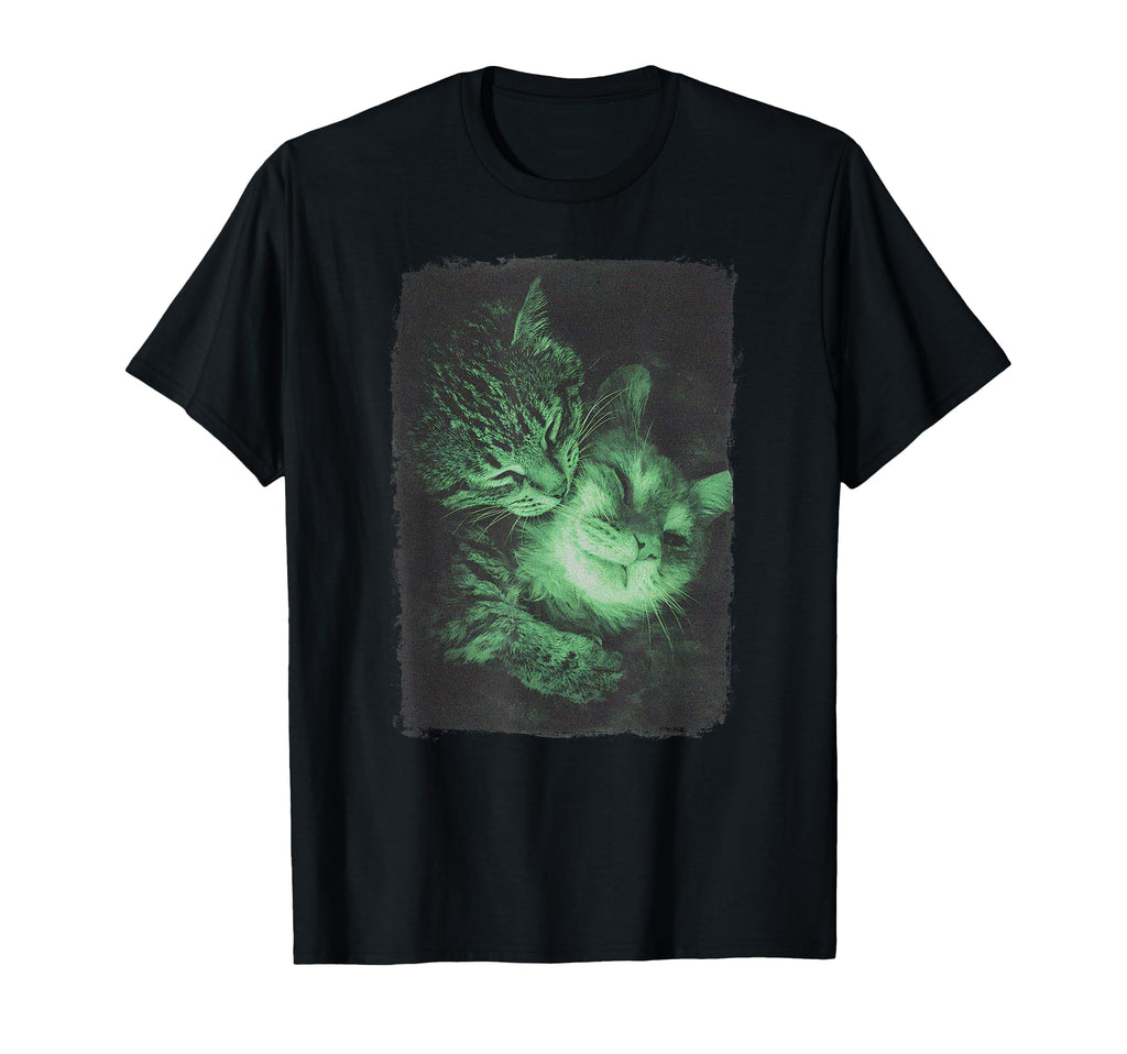 Vhs Cat 90S Lofi Grunge Sad Aesthetic T-Shirt - Minimalist Print Unisex - T-Shirt, Sweatshirt, Hoodie