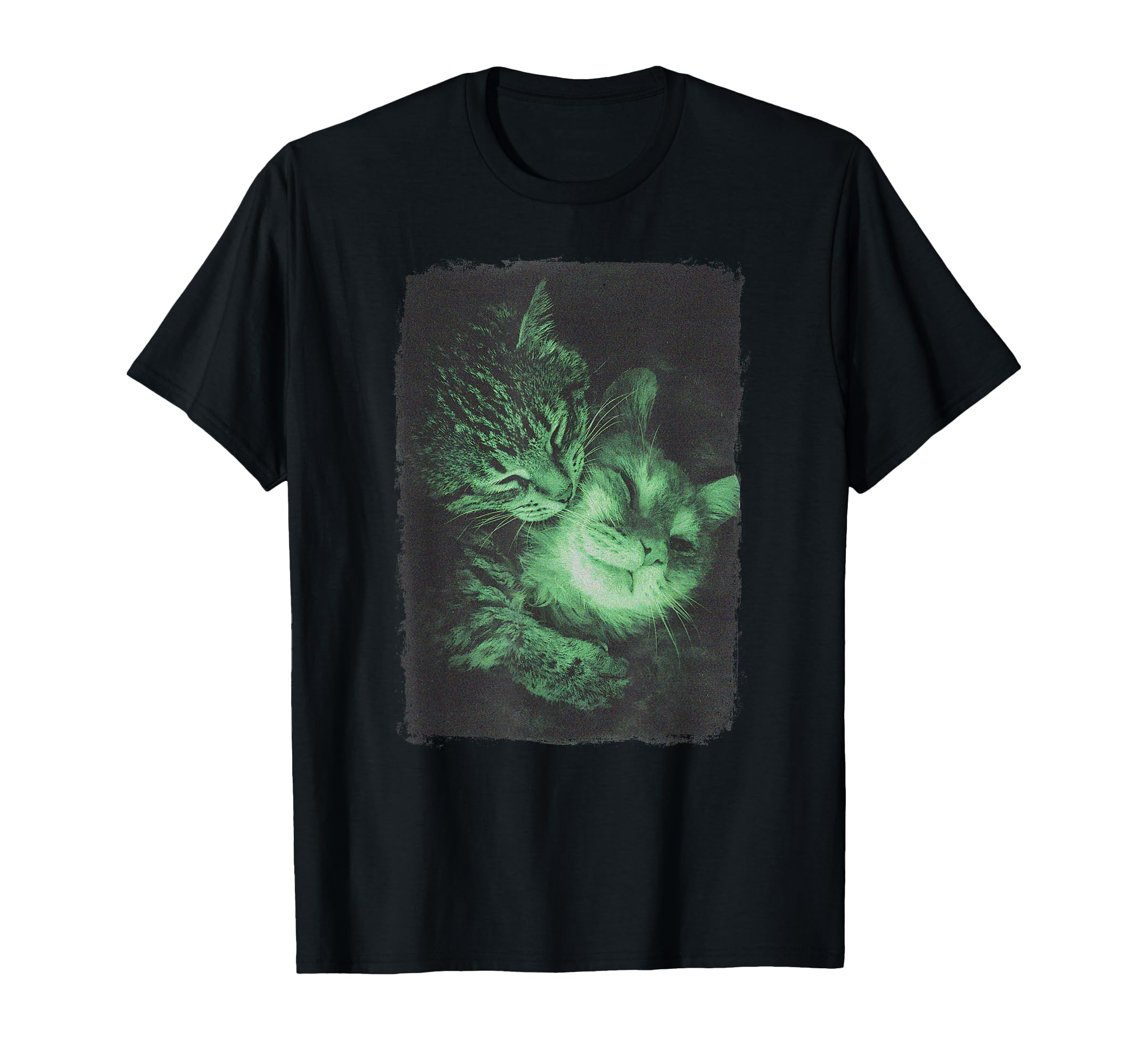 Vhs Cat 90S Lofi Grunge Sad Aesthetic T-Shirt - Minimalist Print Unisex - T-Shirt, Sweatshirt, Hoodie