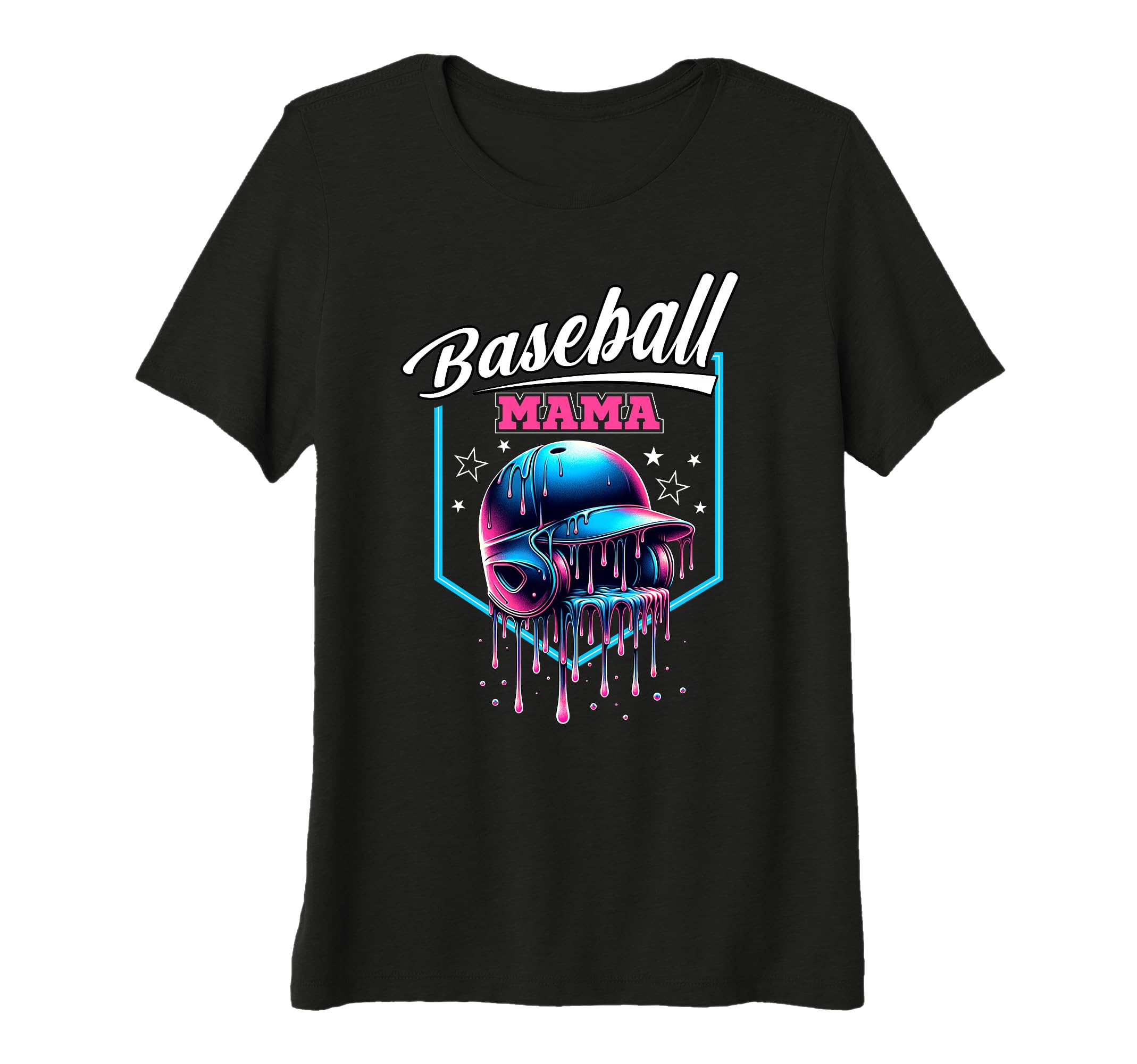Womens Baseball Mama Mothers Day T-Shirt - Minimalist Print Unisex - T-Shirt, Sweatshirt, Hoodie