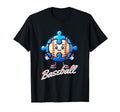 Baseball Autism Awareness Love Dad T-Shirt - Streetwear Style for Adults - T-Shirt, Sweatshirt, Hoodie