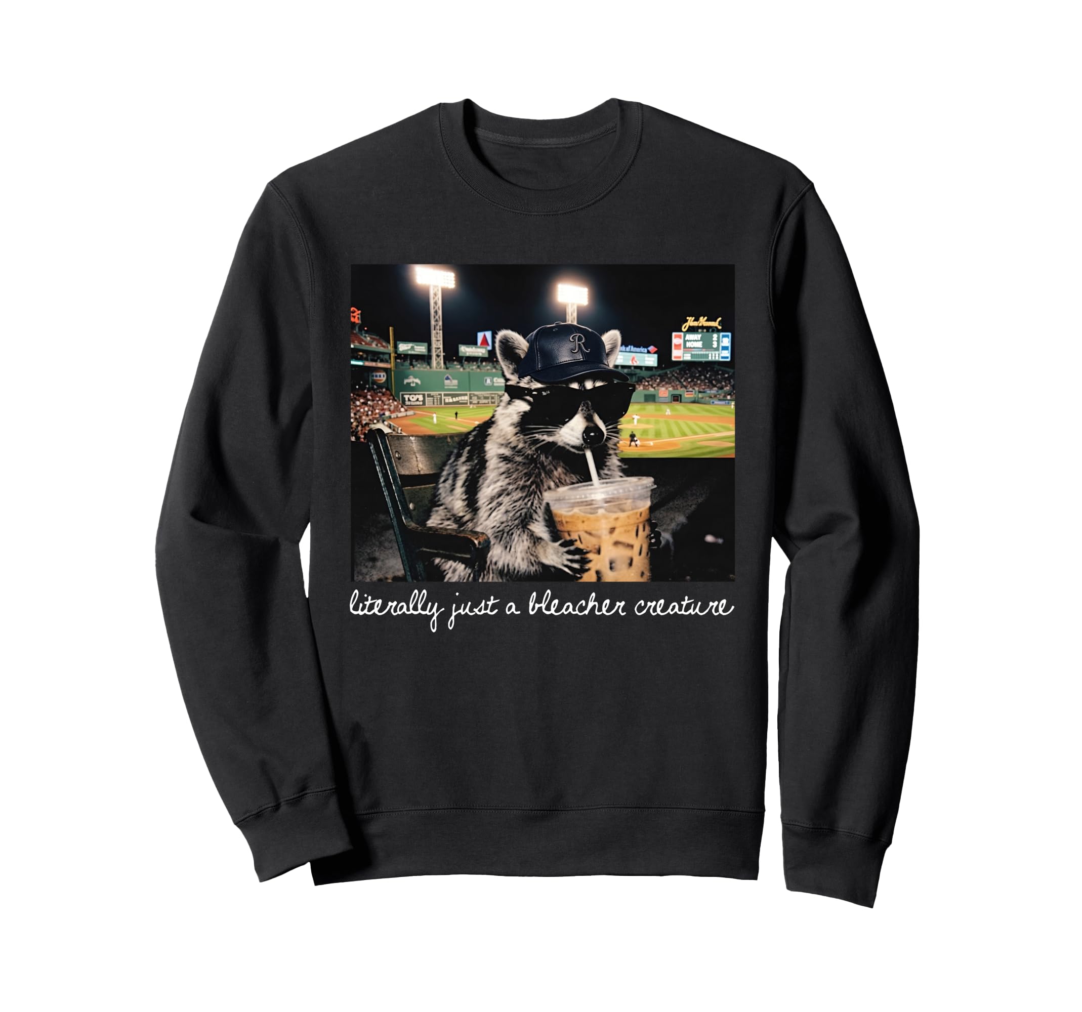 Literally Just Bleacher Creature Sweatshirt - Unique Graphic for Adults - T-Shirt, Sweatshirt, Hoodie
