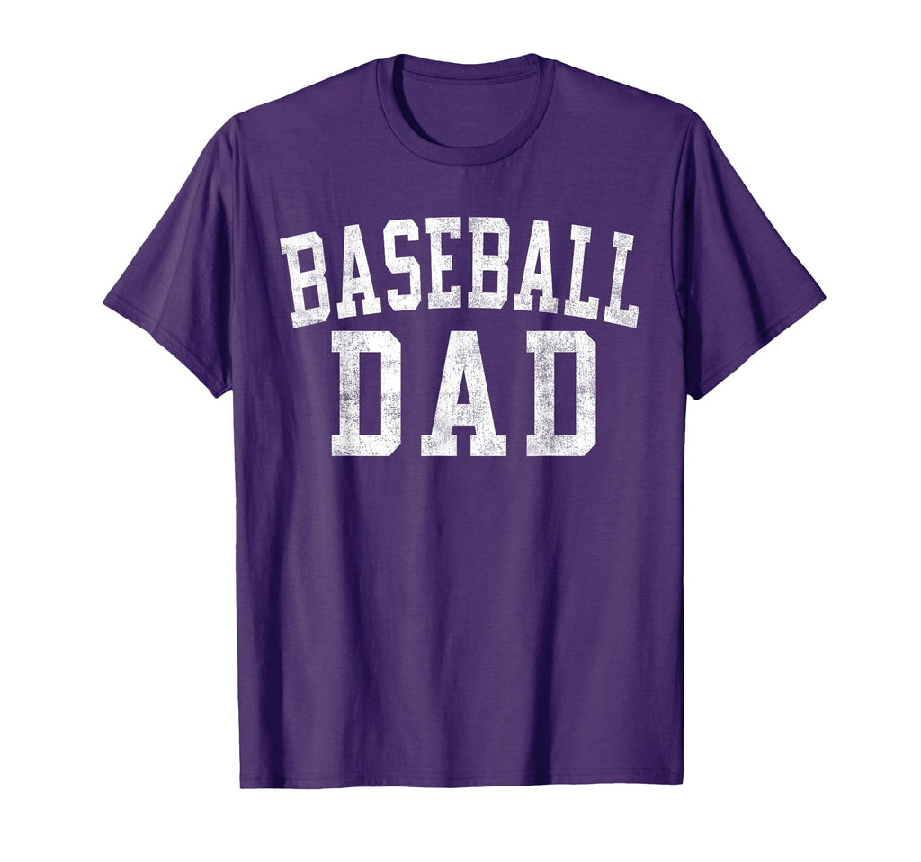 Baseball Dad Bold Font Fathers Day T-Shirt - Streetwear Style for Adults - T-Shirt, Sweatshirt, Hoodie