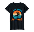 Womens I Run Tight Shipwreck Sunset T-Shirt - Trendy Graphic Men Women - T-Shirt, Sweatshirt, Hoodie