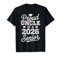 Proud Uncle 2026 Senior Baseball T-Shirt - Custom Art Print for Adults - T-Shirt, Sweatshirt, Hoodie