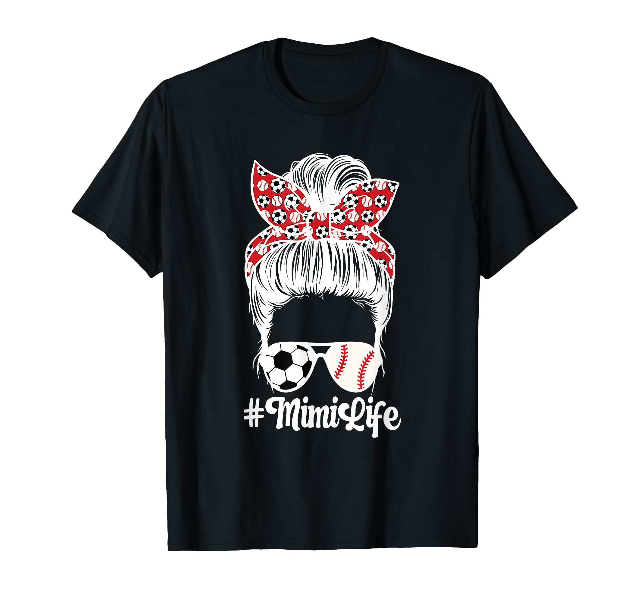 Soccer Baseball Mimi Life Baseball T-Shirt - Streetwear Style Men Women - T-Shirt, Sweatshirt, Hoodie