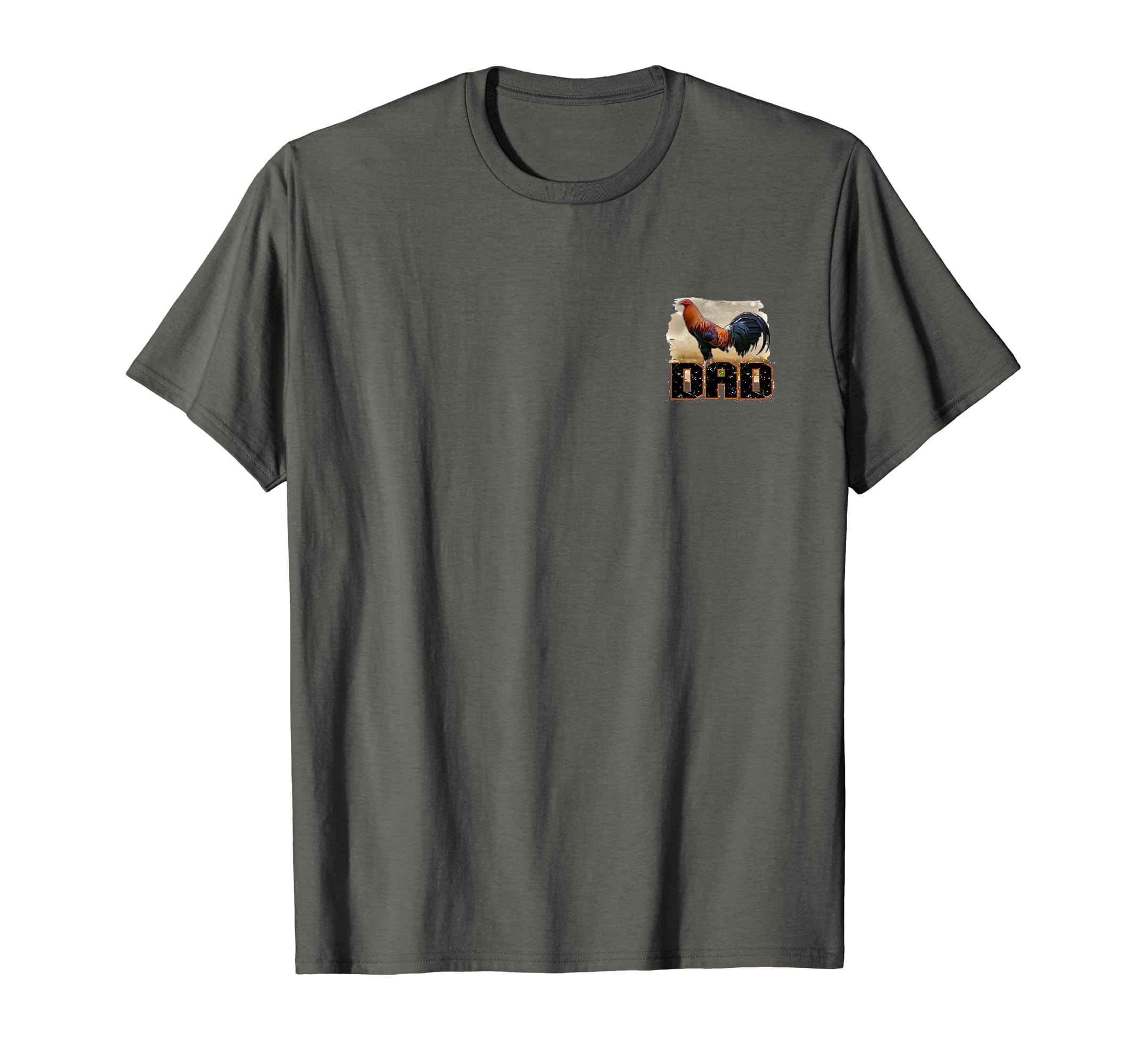 Rooster Dad Game Fowl Dad Fathers T-Shirt - Aesthetic Graphic for Adults - T-Shirt, Sweatshirt, Hoodie