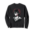 Japanese Goth Hannya Japan Horror Sweatshirt - Trendy Graphic Men Women - T-Shirt, Sweatshirt, Hoodie
