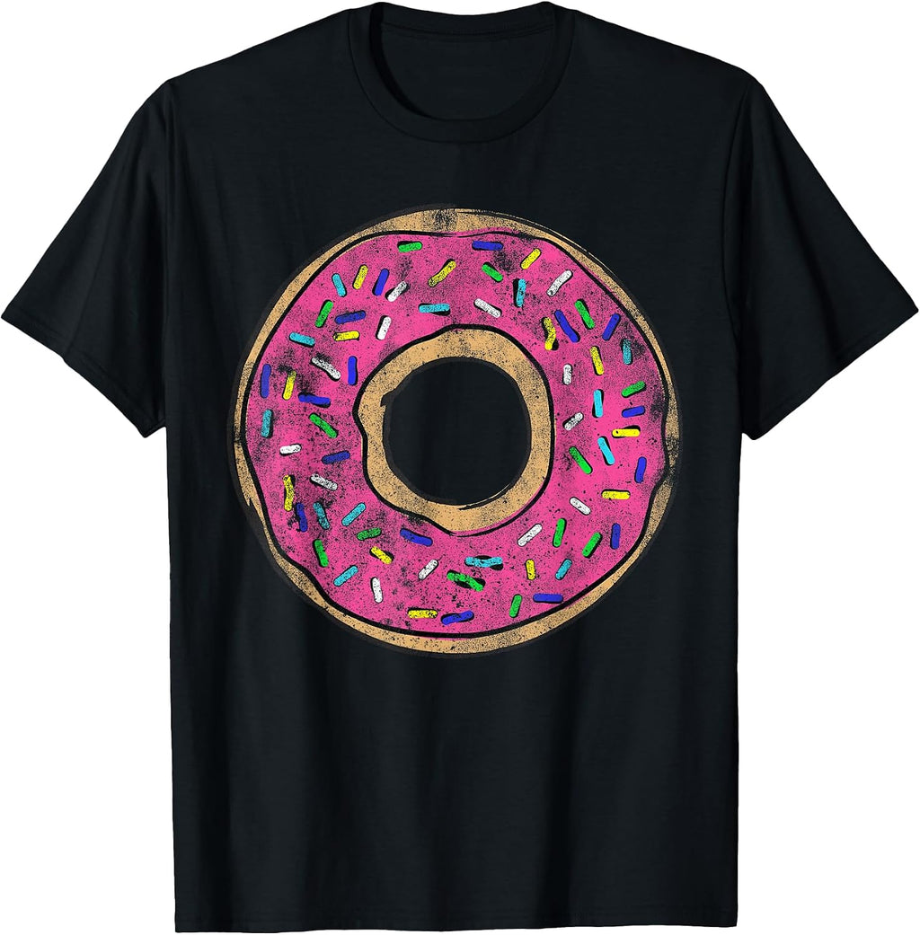 Cute Doughnut and Donut - Adult & Kids T-Shirts, Sweatshirts & Hoodies apparel design preview 1