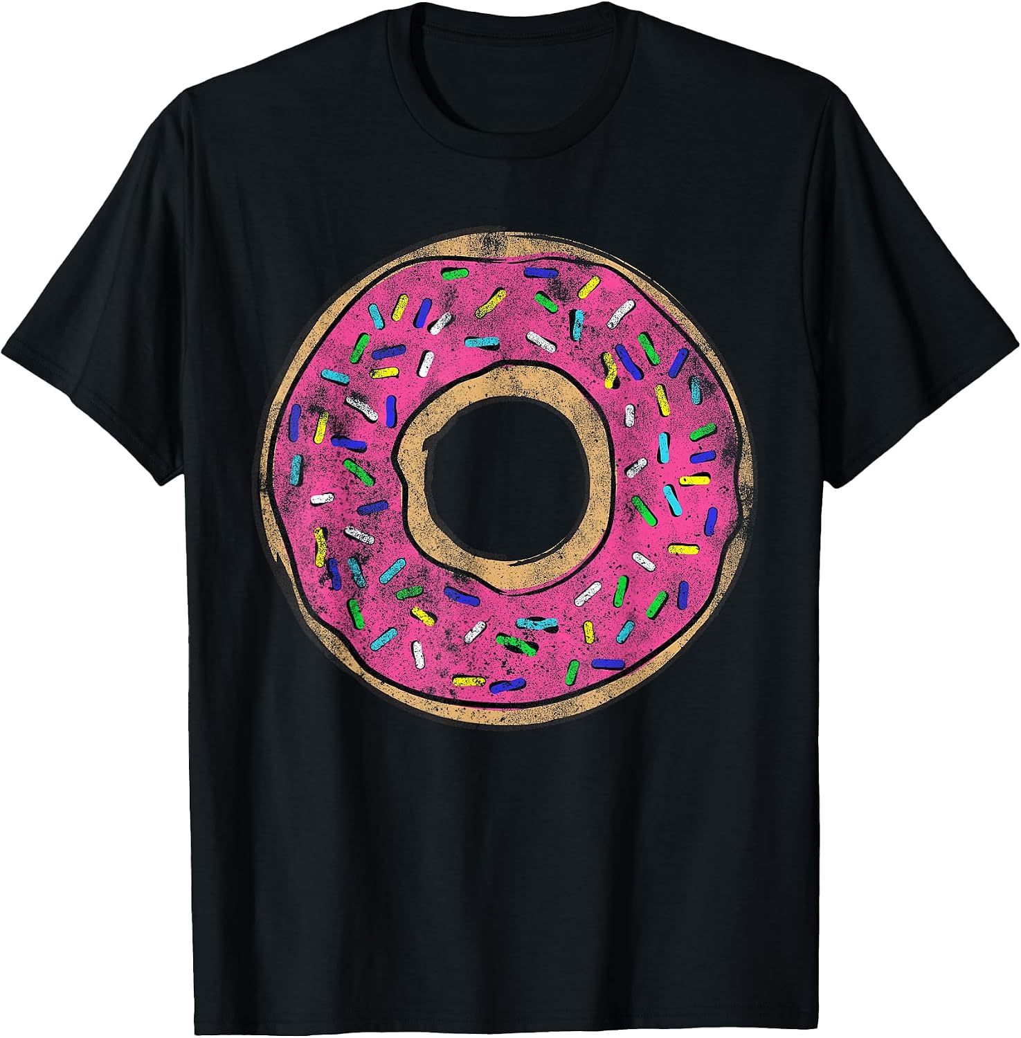 Cute Doughnut and Donut - Adult & Kids T-Shirts, Sweatshirts & Hoodies apparel design preview 1