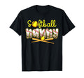 Softball Nanny Leopard Mothers Day T-Shirt - Unique Graphic Unisex - T-Shirt, Sweatshirt, Hoodie