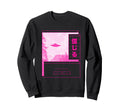 Ufo Vaporwave Aesthetic Japanese 80S Sweatshirt - Trendy Graphic Unisex - T-Shirt, Sweatshirt, Hoodie