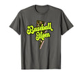 Baseball Mom Leopard Bolt Thunder T-Shirt - Fun Novelty Design for Adults - T-Shirt, Sweatshirt, Hoodie