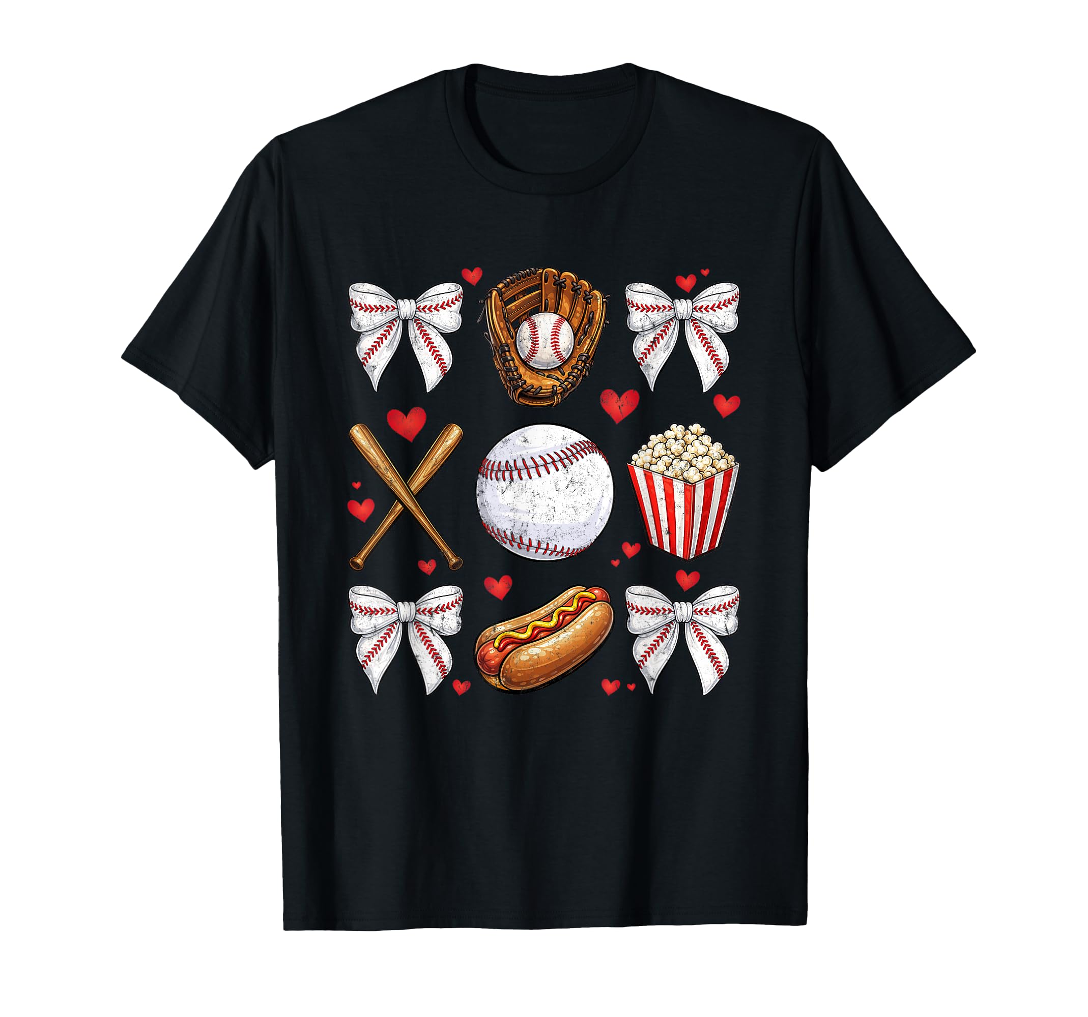 Baseball Mom Coquette Mothers Day T-Shirt - Streetwear Style for Adults - T-Shirt, Sweatshirt, Hoodie
