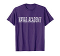 Naval Academy White Text T-Shirt - Casual Everyday Wear Men Women - T-Shirt, Sweatshirt, Hoodie