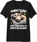 Panda pajamas nightgown lovers sleep - Adult & Kids T-Shirts, Sweatshirts & Hoodies apparel design preview 1