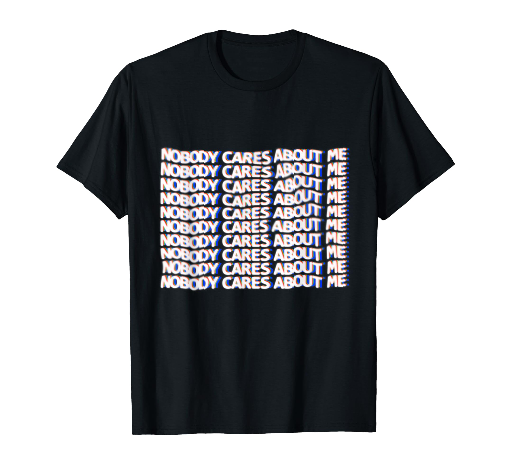 Vaporwave Aesthetic Nobody Cares About T-Shirt - Fun Novelty Design Unisex - T-Shirt, Sweatshirt, Hoodie