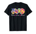 Peace Love Bocce Bocci T-Shirt - Unique Graphic for Adults - T-Shirt, Sweatshirt, Hoodie