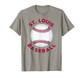 St Louis Missouri Baseball Fan T-Shirt - Aesthetic Graphic for Adults - T-Shirt, Sweatshirt, Hoodie
