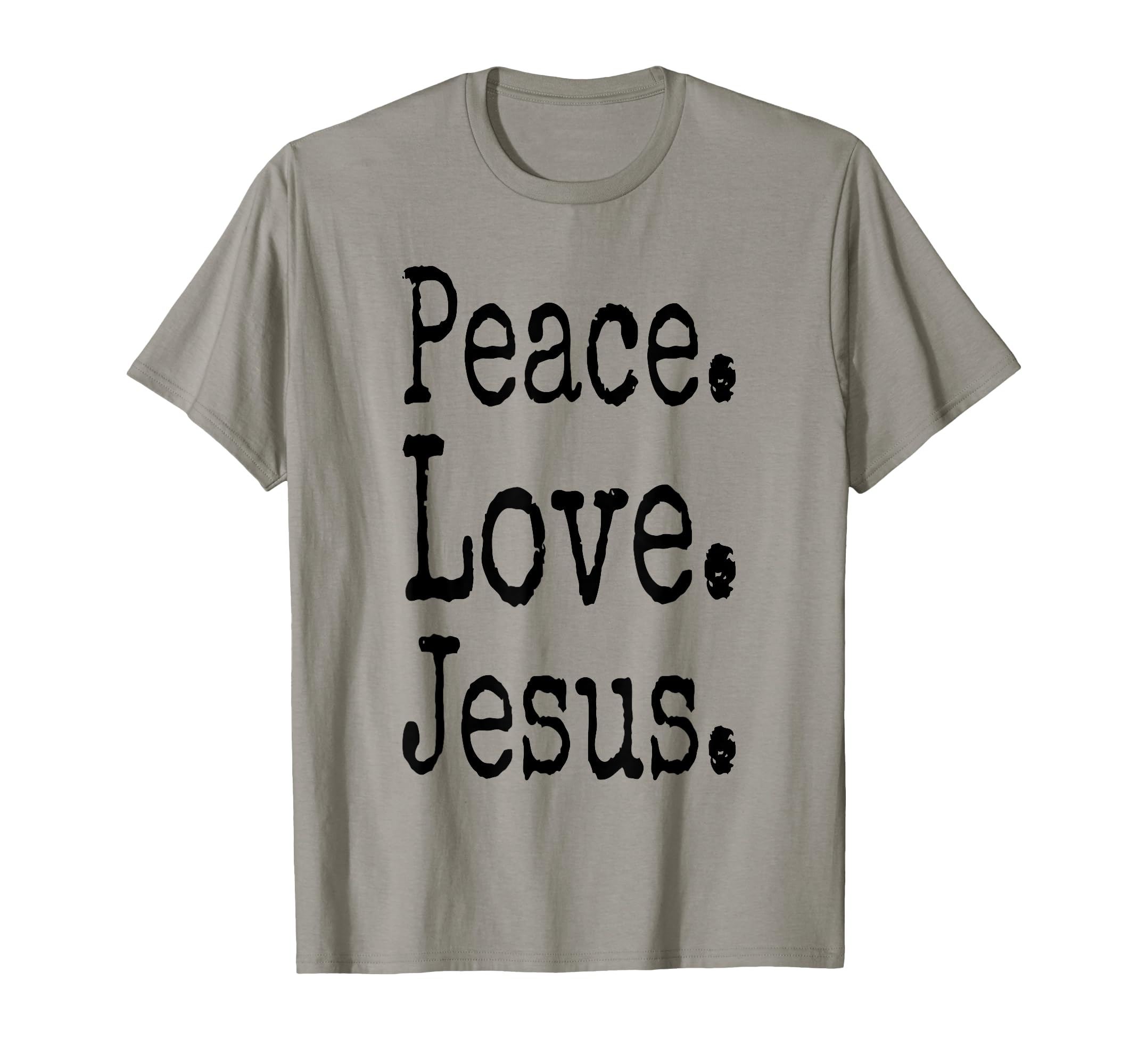 Peace Love Jesus T-Shirt - Aesthetic Graphic Men Women - T-Shirt, Sweatshirt, Hoodie