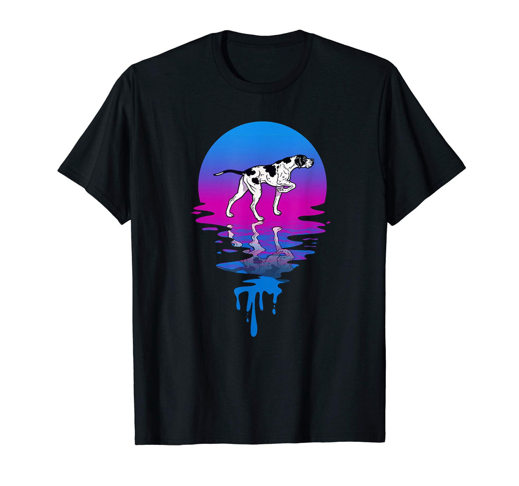 Sunset English Pointer T-Shirt - Aesthetic Graphic Unisex - T-Shirt, Sweatshirt, Hoodie