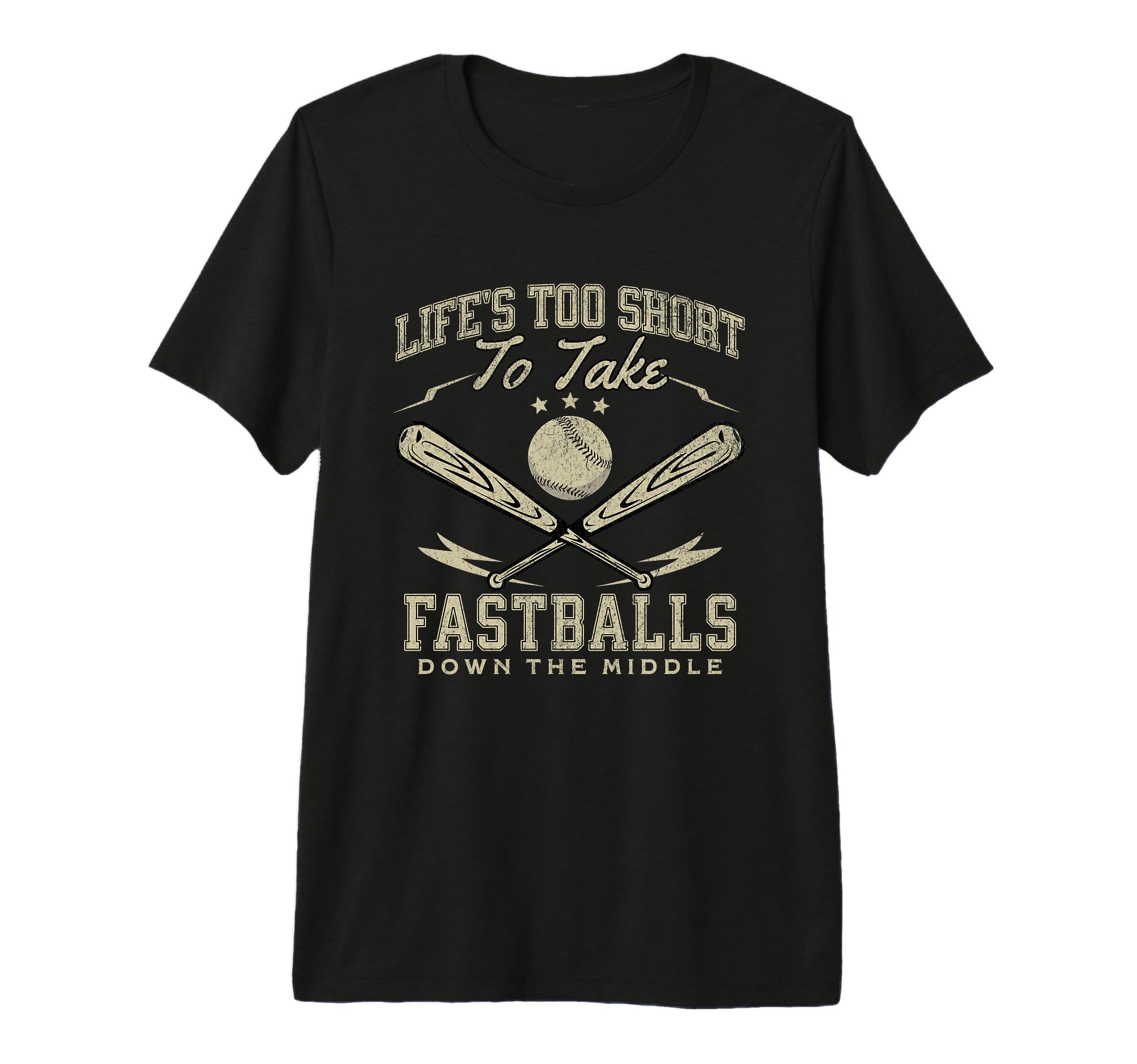 Life Too Short To Take Fastballs Down T-Shirt - Unique Graphic for Adults - T-Shirt, Sweatshirt, Hoodie