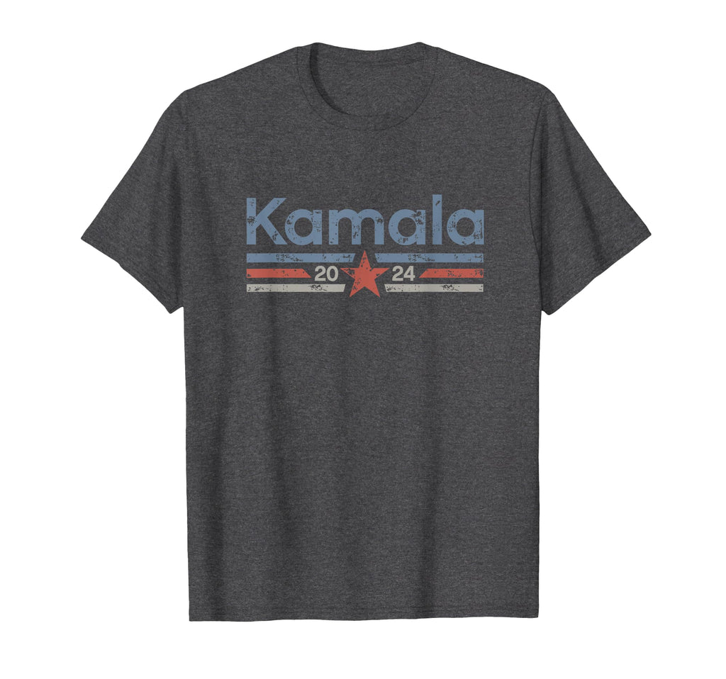 Harris 2024 Grunge Stripes Kamala T-Shirt - Minimalist Print Men Women - T-Shirt, Sweatshirt, Hoodie