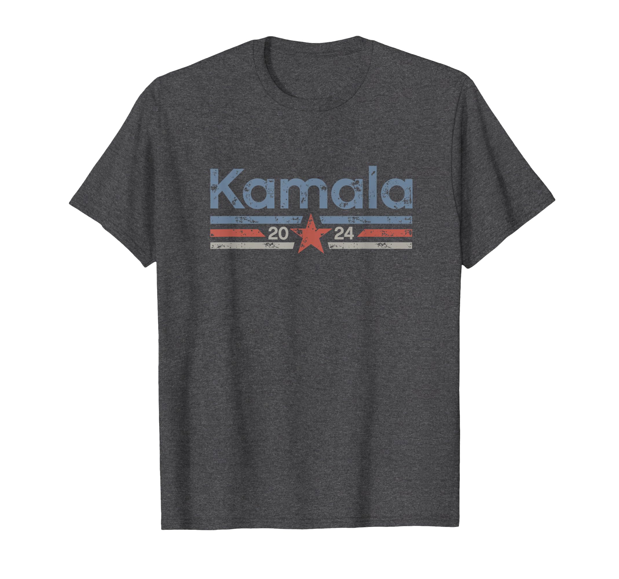Harris 2024 Grunge Stripes Kamala T-Shirt - Minimalist Print Men Women - T-Shirt, Sweatshirt, Hoodie