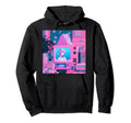 Vaporwave Aesthetic 90S Egirl Japanese Hoodie - Unique Graphic Men Women - T-Shirt, Sweatshirt, Hoodie