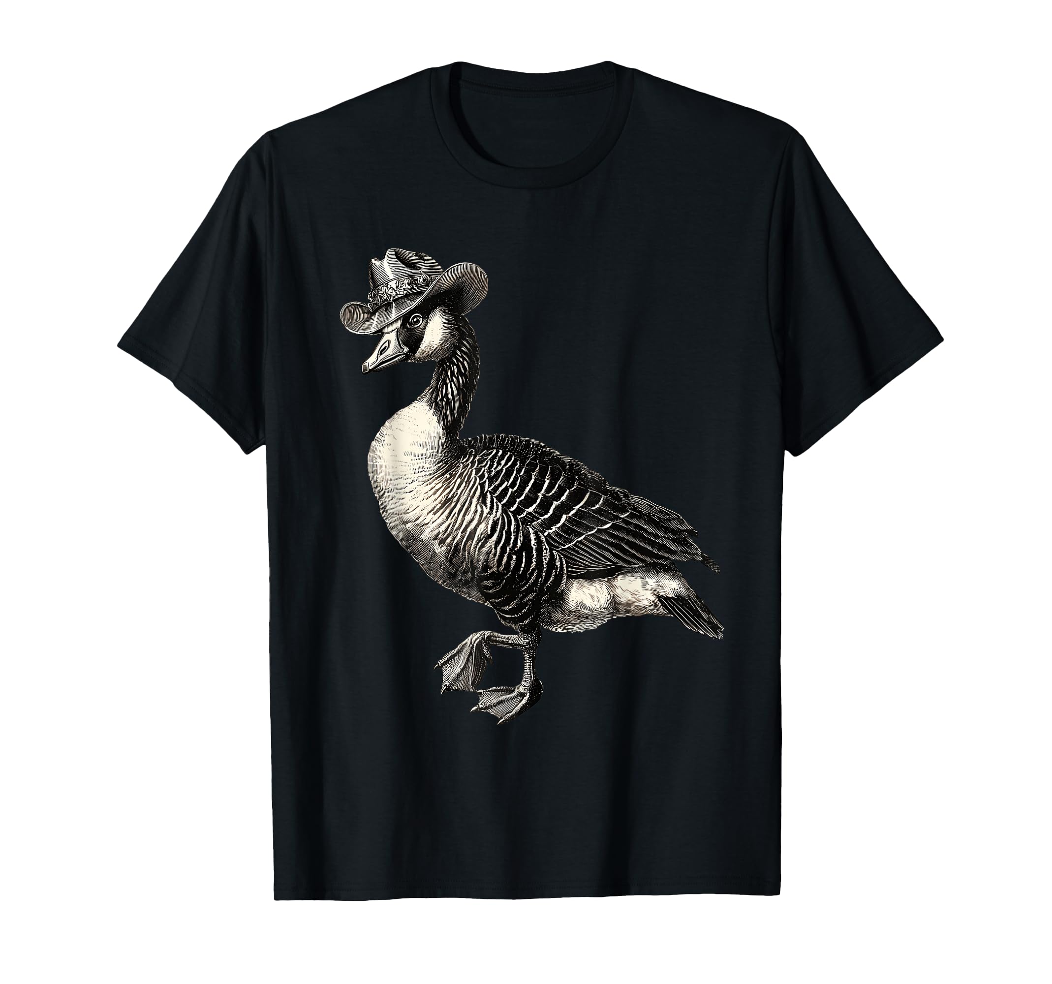 Country Cowboy Goose Rodeo Cowgirl T-Shirt - Trendy Graphic for Adults - T-Shirt, Sweatshirt, Hoodie